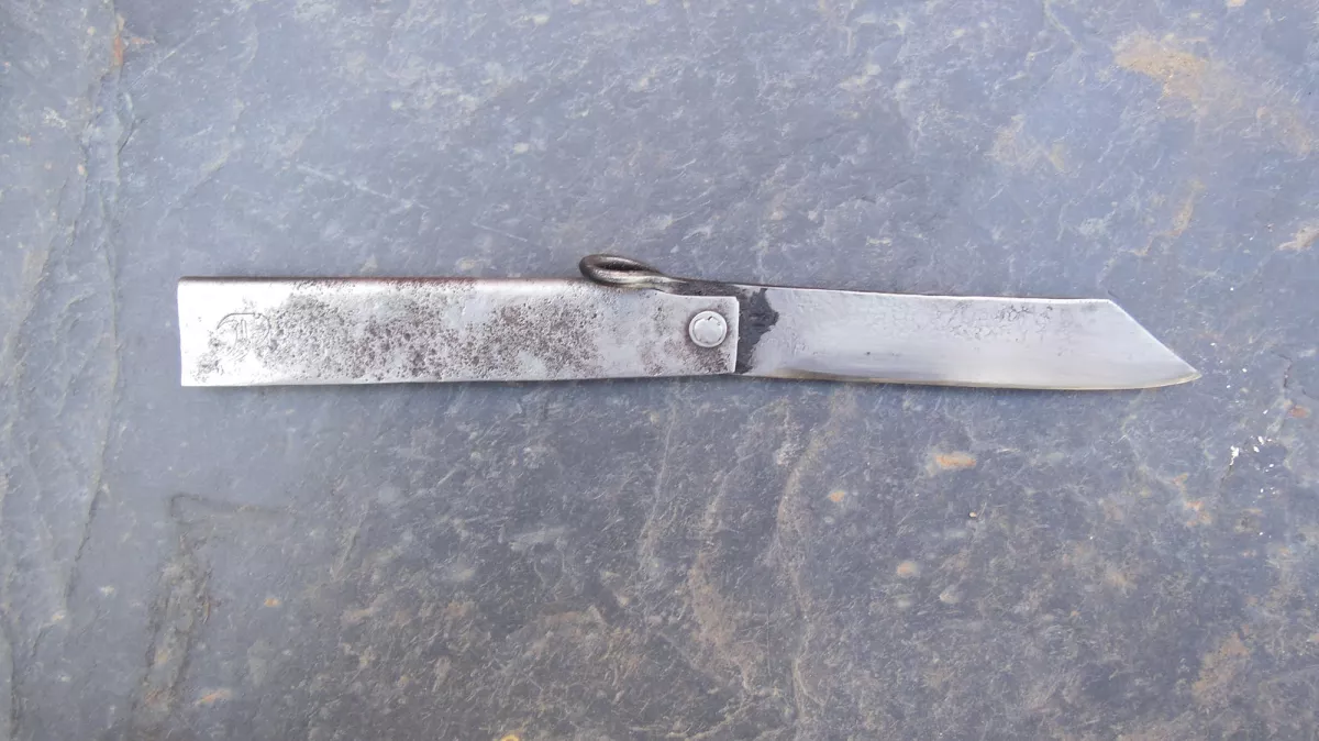 Image de présentation du la création Couteau pliant en ACIER - type "petit Higonokami"